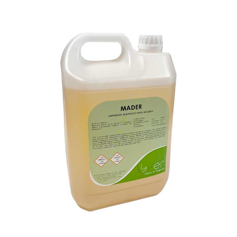 LIMPIADOR JABONOSO "LYFER MADER" 5 KG