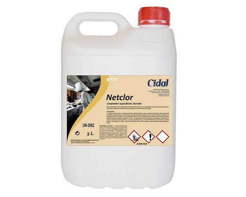 LIMPIADOR CLORADO "NETCLOR" 5 L