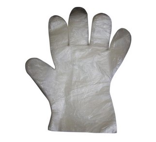 Guante De Plastico Desechable