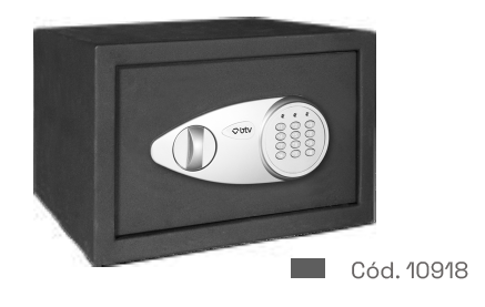 CAJA FUERTE ALPHA-25 LLAVES IGUALES