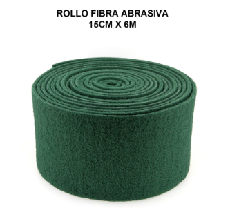 Etropajo Rollo Fibra Verde 6 Metros  "Cidal" 1 UD