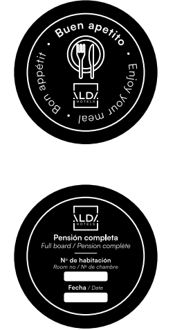 Tickets Restaurante Blanco Pensión Completa Alda Hotels