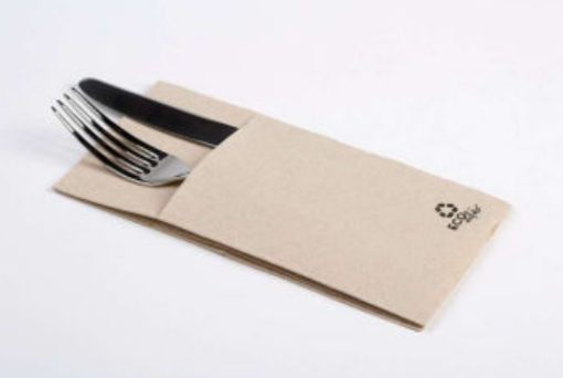 Servilleta 40x40 P&P Kanguro Kraft 960 Ud.