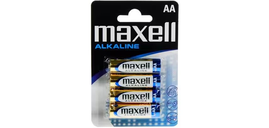 PILAS LR06 AA MAXELL - BLISTER DE 4