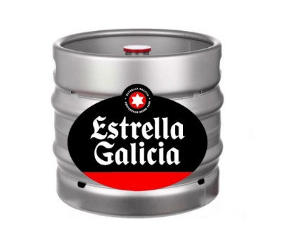 BARRIL 30L CERVEZA ESTRELLA GALICIA