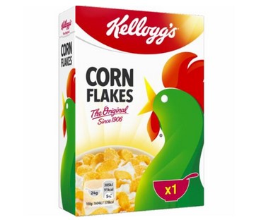 Cereales "Kellogs" 24 Gr Corn Flakes